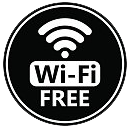 FREE WIFI in rooms and public areas
